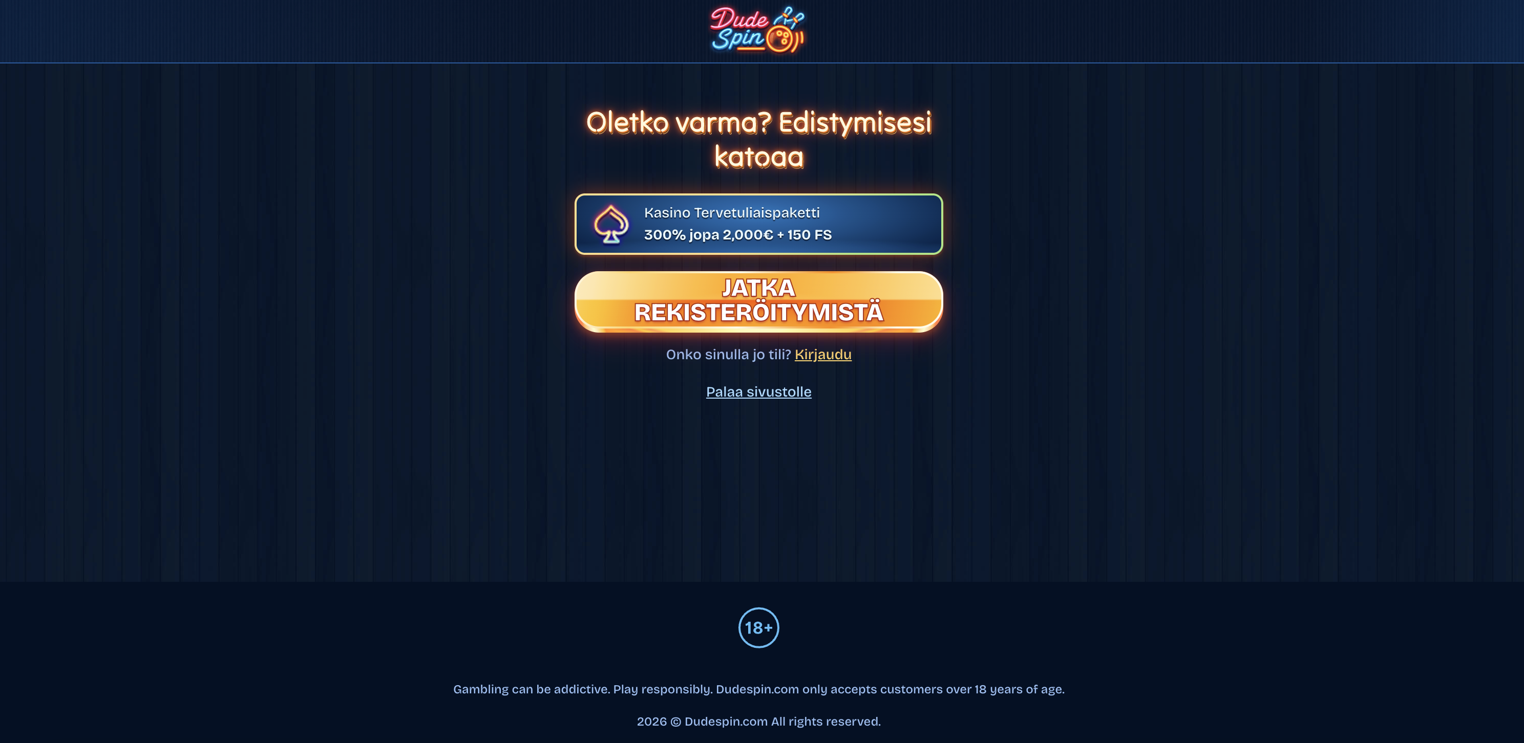 DudeSpin Casino Review